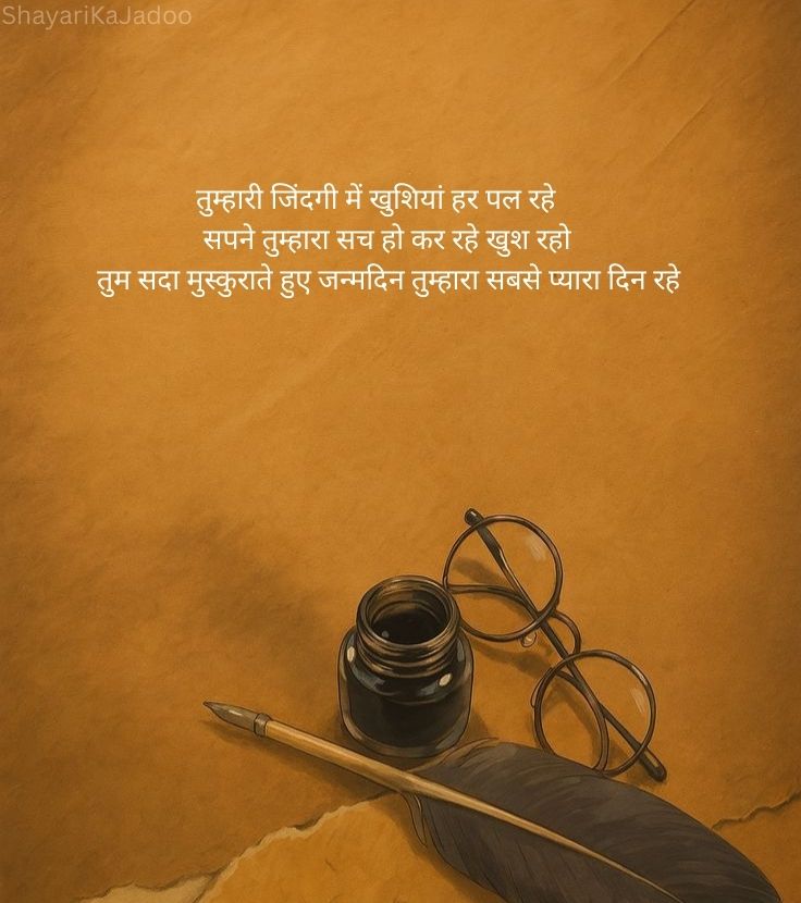 Birthday Shayari Image